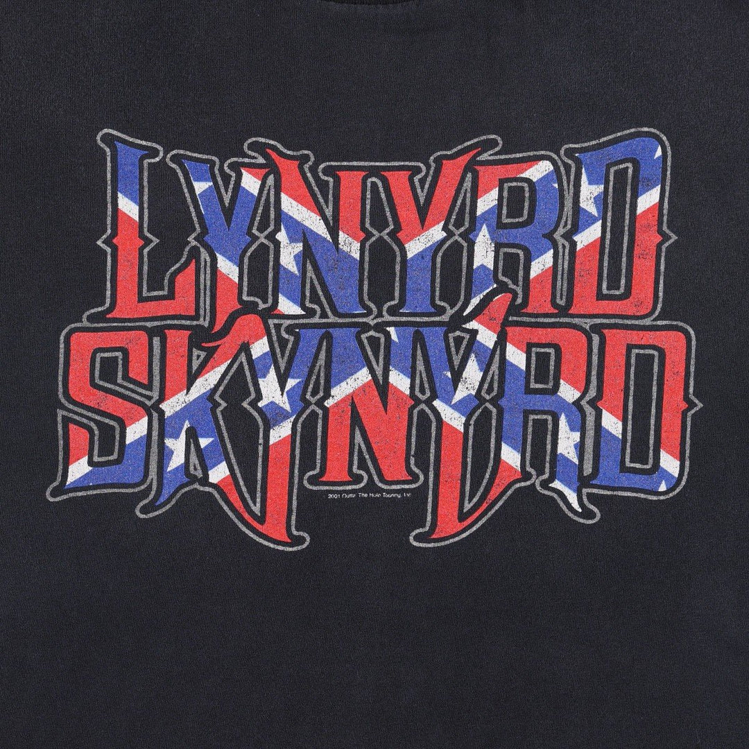 Tennessee River Lynyrd Skynyrd band t-shirt, men's size XL equivalent. cotton black type Vintage Second Hand