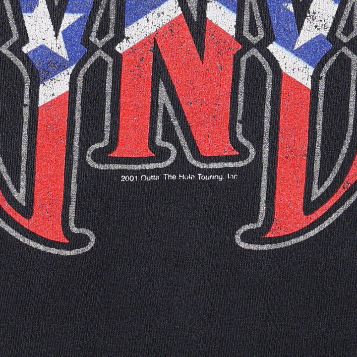 Tennessee River Lynyrd Skynyrd band t-shirt, men's size XL equivalent. cotton black type Vintage Second Hand
