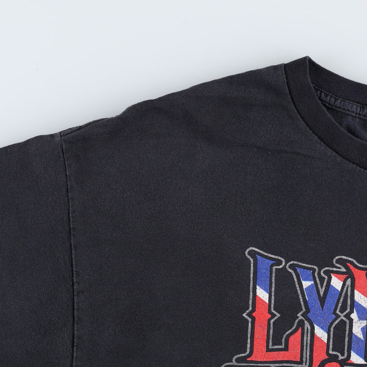 Tennessee River Lynyrd Skynyrd band t-shirt, men's size XL equivalent. cotton black type Vintage Second Hand