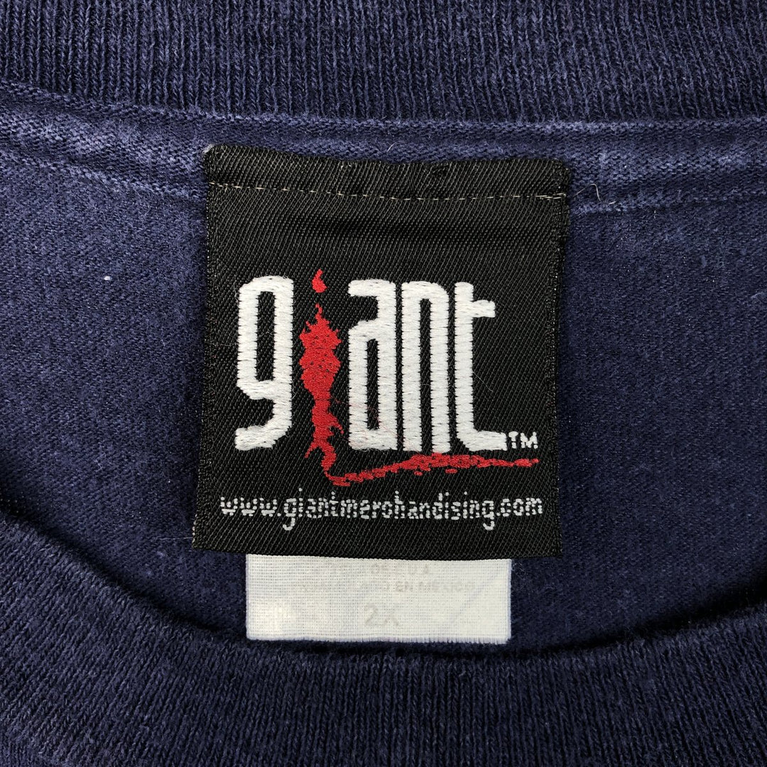 GIANT PAUL MCCARTNEY Paul McCartney Band T-shirt, Men's Size L (approx.) unclear navy blue type Vintage Second Hand