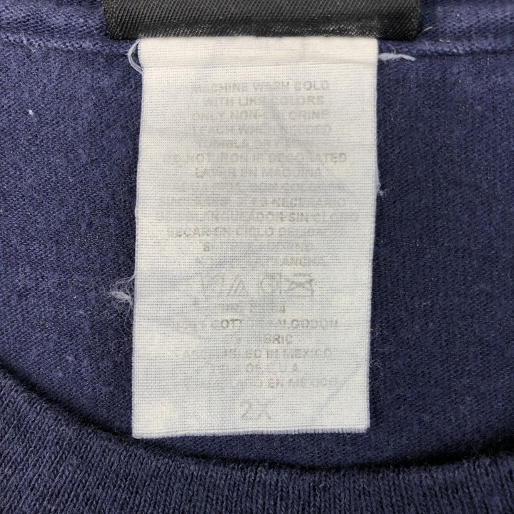 GIANT PAUL MCCARTNEY Paul McCartney Band T-shirt, Men's Size L (approx.) unclear navy blue type Vintage Second Hand