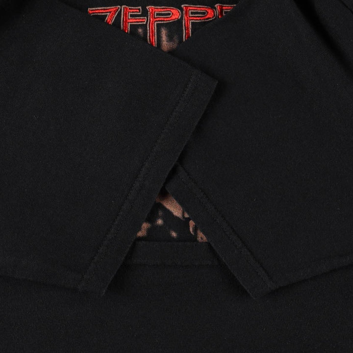 YAZBEK LED ZEPPELIN Band T-shirt (Men's size L) cotton black type Vintage Second Hand