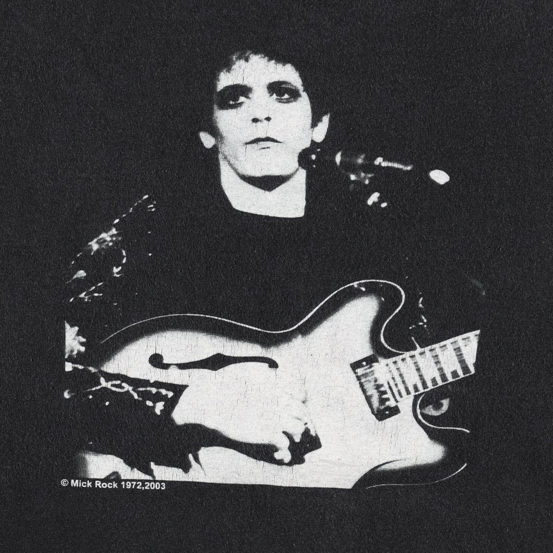 CINDER BLOCK LOU REED band t-shirt, men's size XL. cotton black type Vintage Second Hand