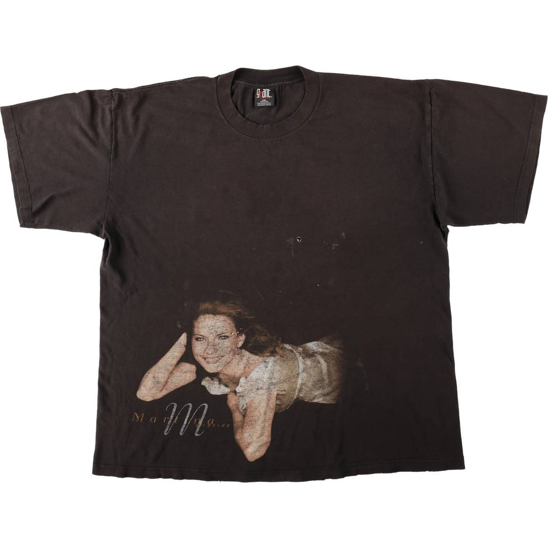 GIANT MARTINA MCBRIDE band t-shirt, made in USA, men's size XXL equivalent. cotton black type Vintage Second Hand
