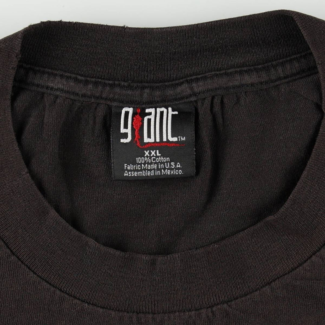 GIANT MARTINA MCBRIDE band t-shirt, made in USA, men's size XXL equivalent. cotton black type Vintage Second Hand