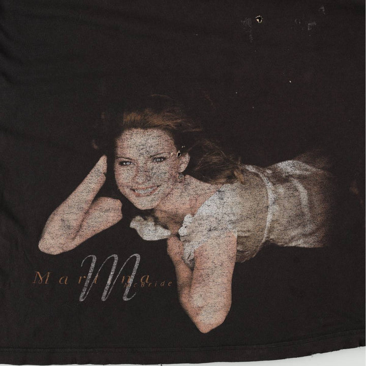 GIANT MARTINA MCBRIDE band t-shirt, made in USA, men's size XXL equivalent. cotton black type Vintage Second Hand