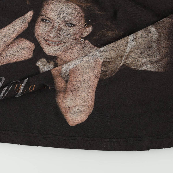 GIANT MARTINA MCBRIDE band t-shirt, made in USA, men's size XXL equivalent. cotton black type Vintage Second Hand