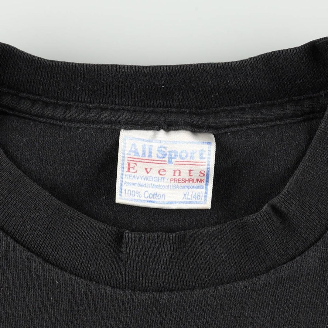 All Sport PINK FLOYD Band T-Shirt (Men's XL equivalent) cotton black type Vintage Second Hand