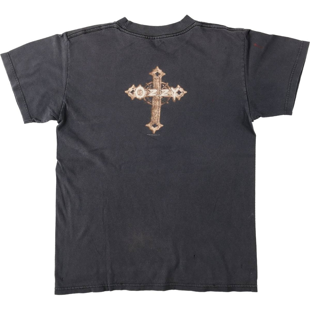 2000'S Ozzy Osbourne band t-shirt, men's size XL. unclear black type Vintage Second Hand