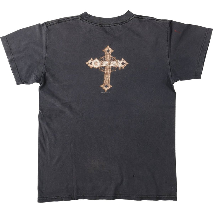 2000'S Ozzy Osbourne band t-shirt, men's size XL. unclear black type Vintage Second Hand