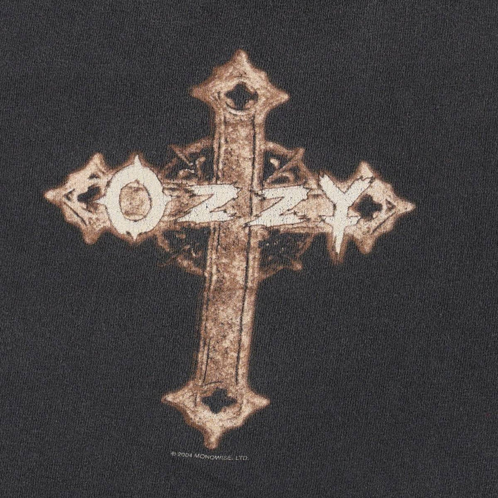 2000'S Ozzy Osbourne band t-shirt, men's size XL. unclear black type Vintage Second Hand