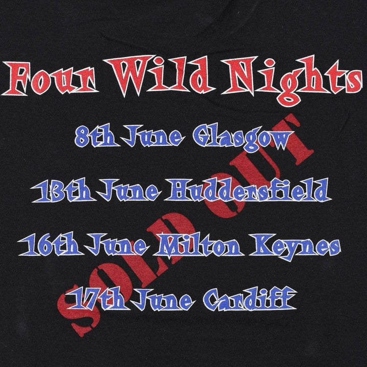 2000'S Screen Stars by Fruit of the Room Bon Jovi Band T-shirt (Men's size L equivalent) cotton black type Vintage Second Hand