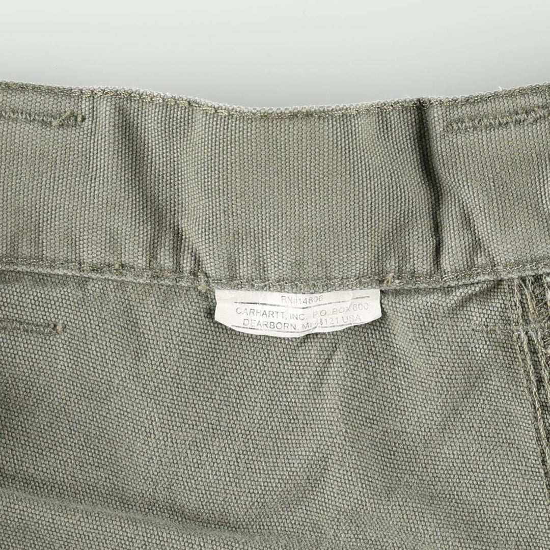 Carhartt Duck Painter Shorts, Men's Size W32 unclear Khaki type Vintage Second Hand