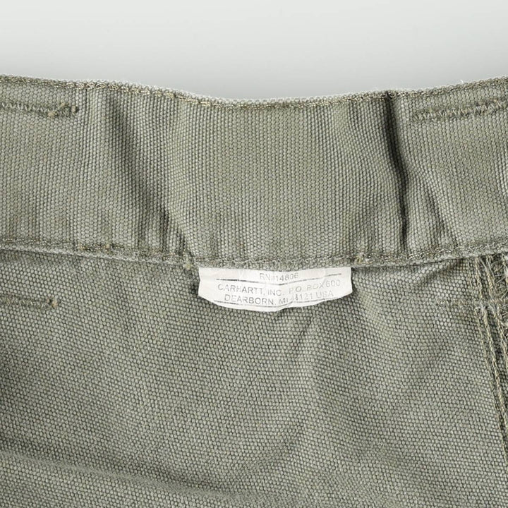 Carhartt Duck Painter Shorts, Men's Size W32 unclear Khaki type Vintage Second Hand