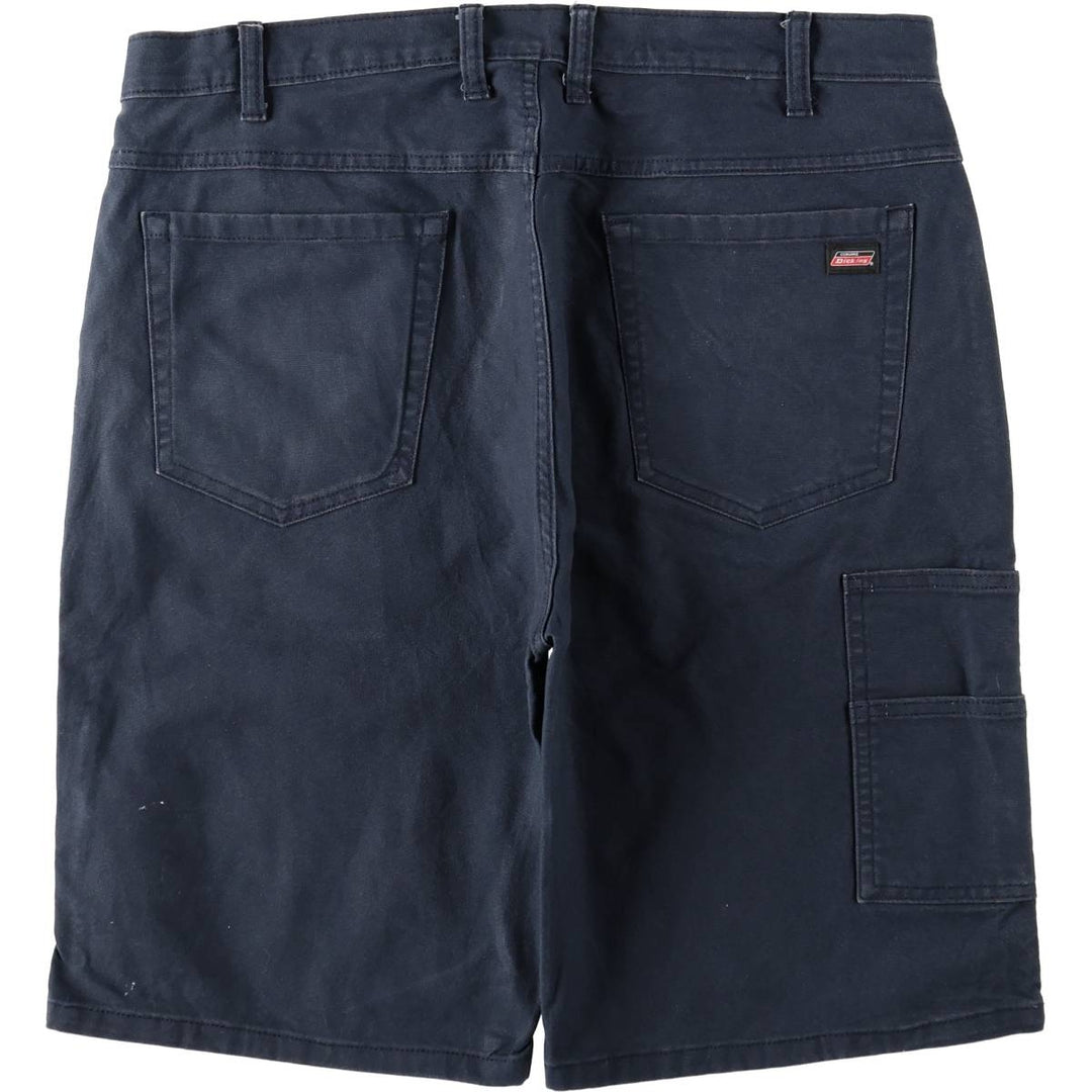 Dickies Duck Fabric Work Shorts, Half Pants, Men's, W37 cotton navy blue type Vintage Second Hand