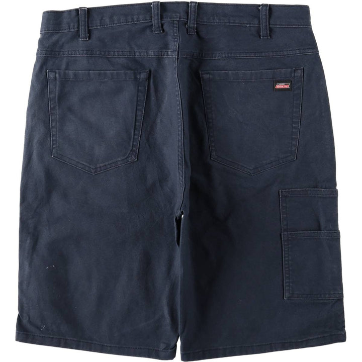 Dickies Duck Fabric Work Shorts, Half Pants, Men's, W37 cotton navy blue type Vintage Second Hand