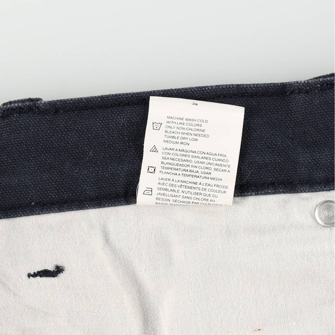 Dickies Duck Fabric Work Shorts, Half Pants, Men's, W37 cotton navy blue type Vintage Second Hand