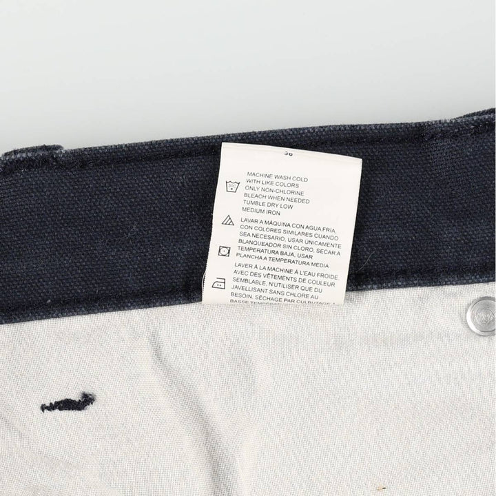 Dickies Duck Fabric Work Shorts, Half Pants, Men's, W37 cotton navy blue type Vintage Second Hand