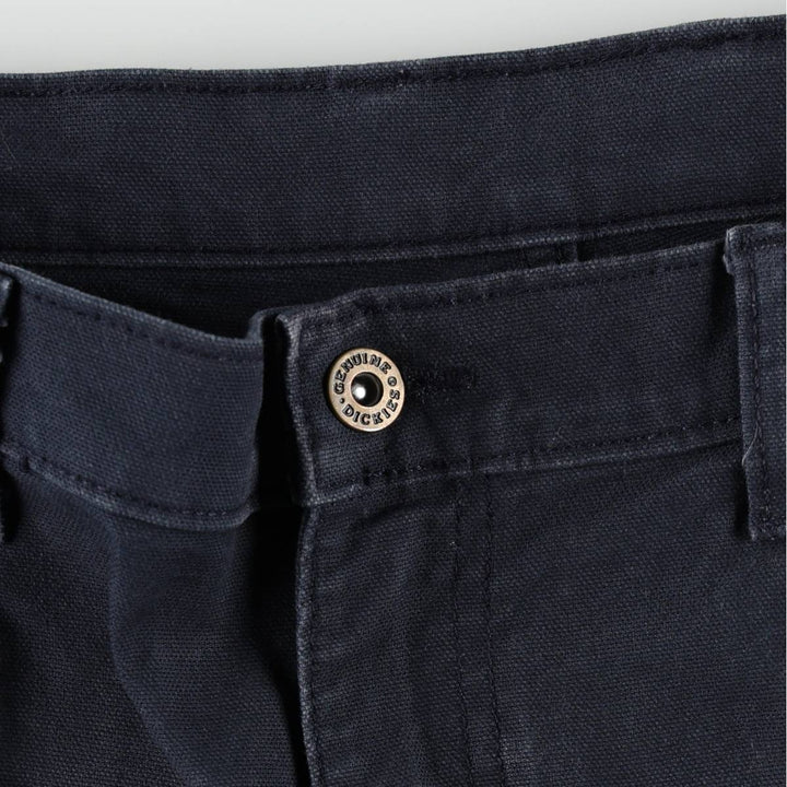 Dickies Duck Fabric Work Shorts, Half Pants, Men's, W37 cotton navy blue type Vintage Second Hand