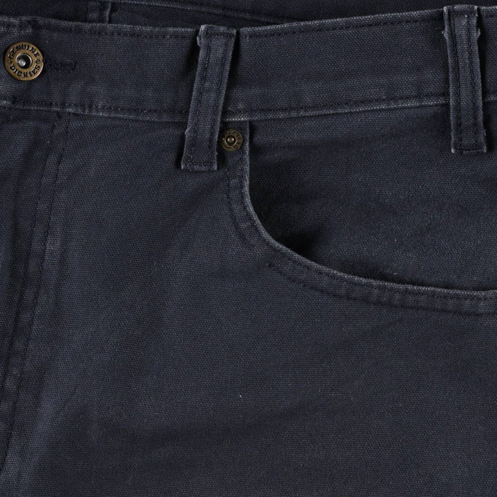 Dickies Duck Fabric Work Shorts, Half Pants, Men's, W37 cotton navy blue type Vintage Second Hand