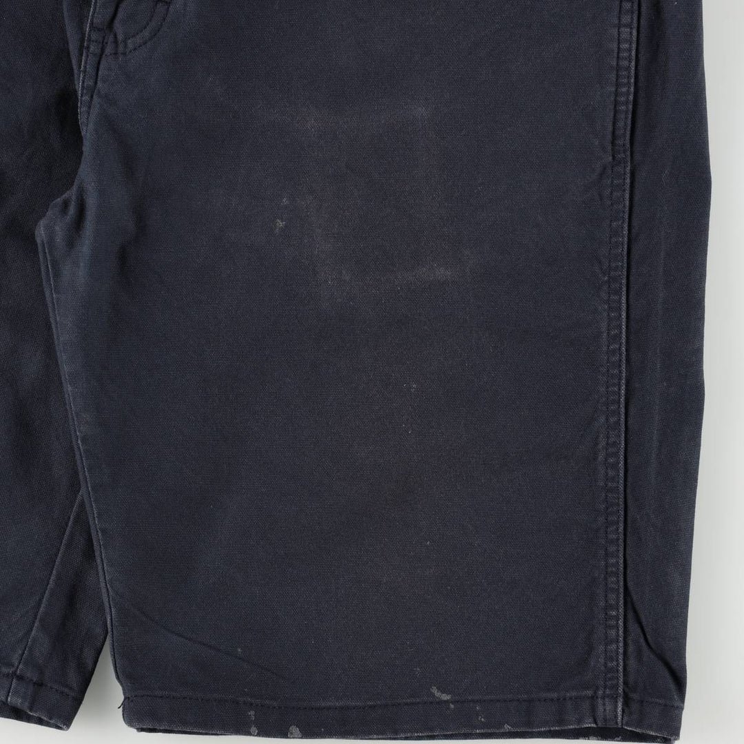 Dickies Duck Fabric Work Shorts, Half Pants, Men's, W37 cotton navy blue type Vintage Second Hand