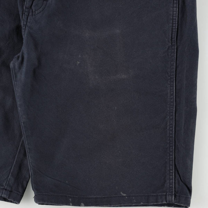 Dickies Duck Fabric Work Shorts, Half Pants, Men's, W37 cotton navy blue type Vintage Second Hand