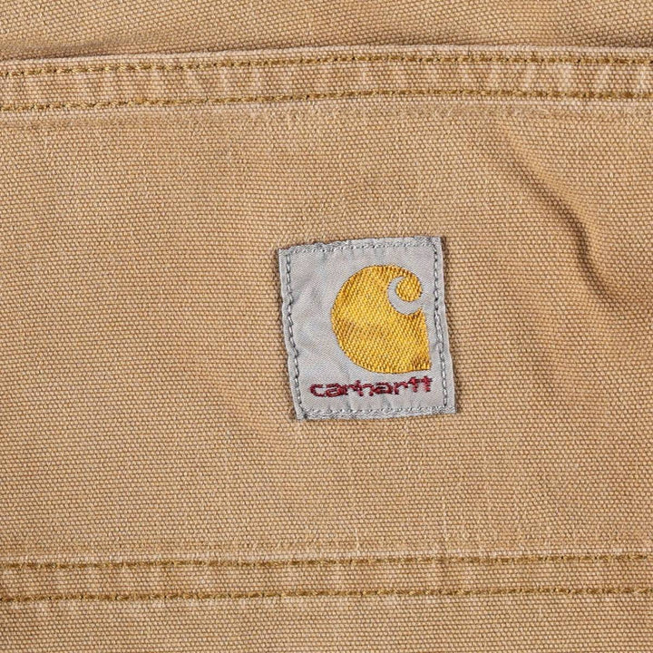 Carhartt Relaxed Fit Duck Work Shorts, Short Pants, Men's, W34 equivalent cotton Beige type Vintage Second Hand