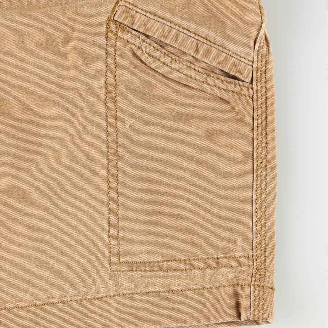 Carhartt Relaxed Fit Duck Work Shorts, Short Pants, Men's, W34 equivalent cotton Beige type Vintage Second Hand