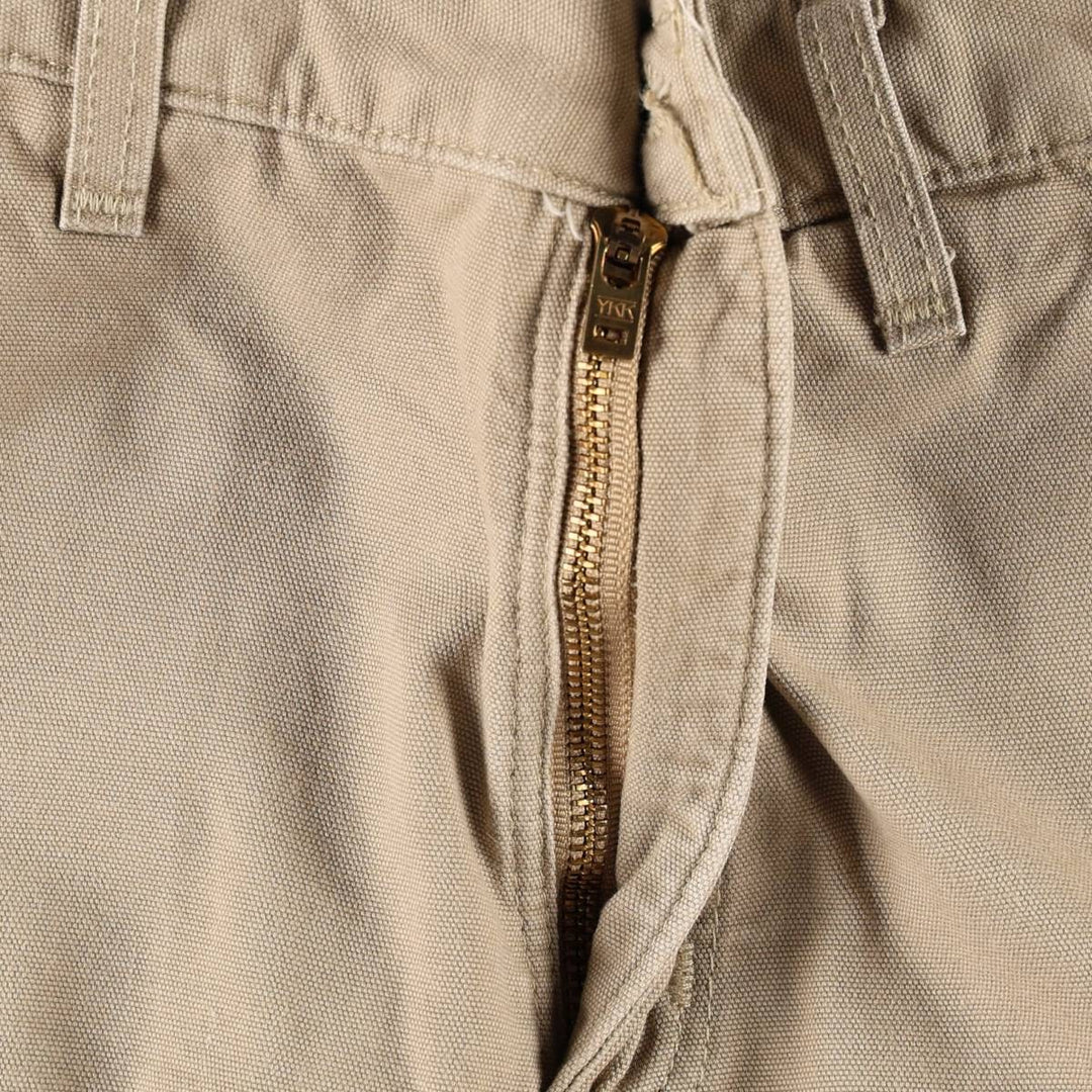 Carhartt Duck Painter Shorts, Half Pants, Men's, W31 equivalent cotton Beige type Vintage Second Hand