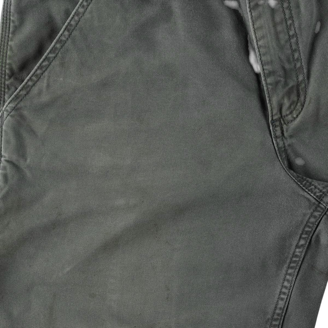 Carhartt Relaxed Fit Duck Canvas Work Shorts (Men's W30 equivalent) cotton blue type Vintage Second Hand