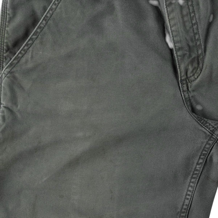 Carhartt Relaxed Fit Duck Canvas Work Shorts (Men's W30 equivalent) cotton blue type Vintage Second Hand