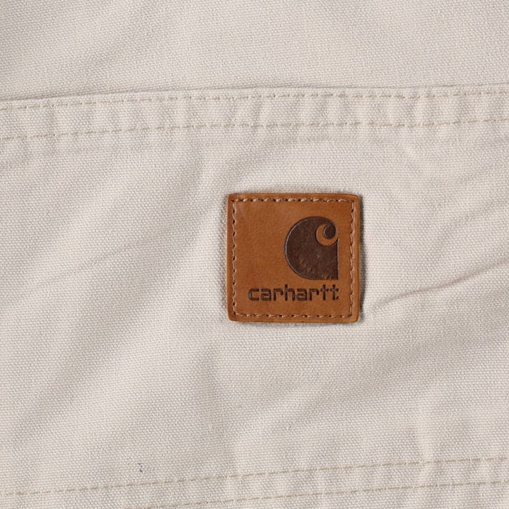 Carhartt Original Fit Duck Painter Shorts, Men's Size 35 cotton Beige type Vintage Second Hand