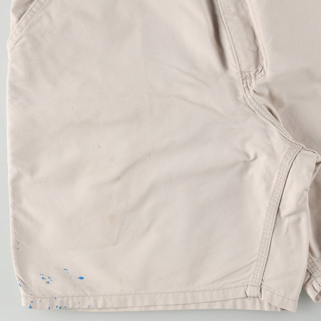 Carhartt Original Fit Duck Painter Shorts, Men's Size 35 cotton Beige type Vintage Second Hand