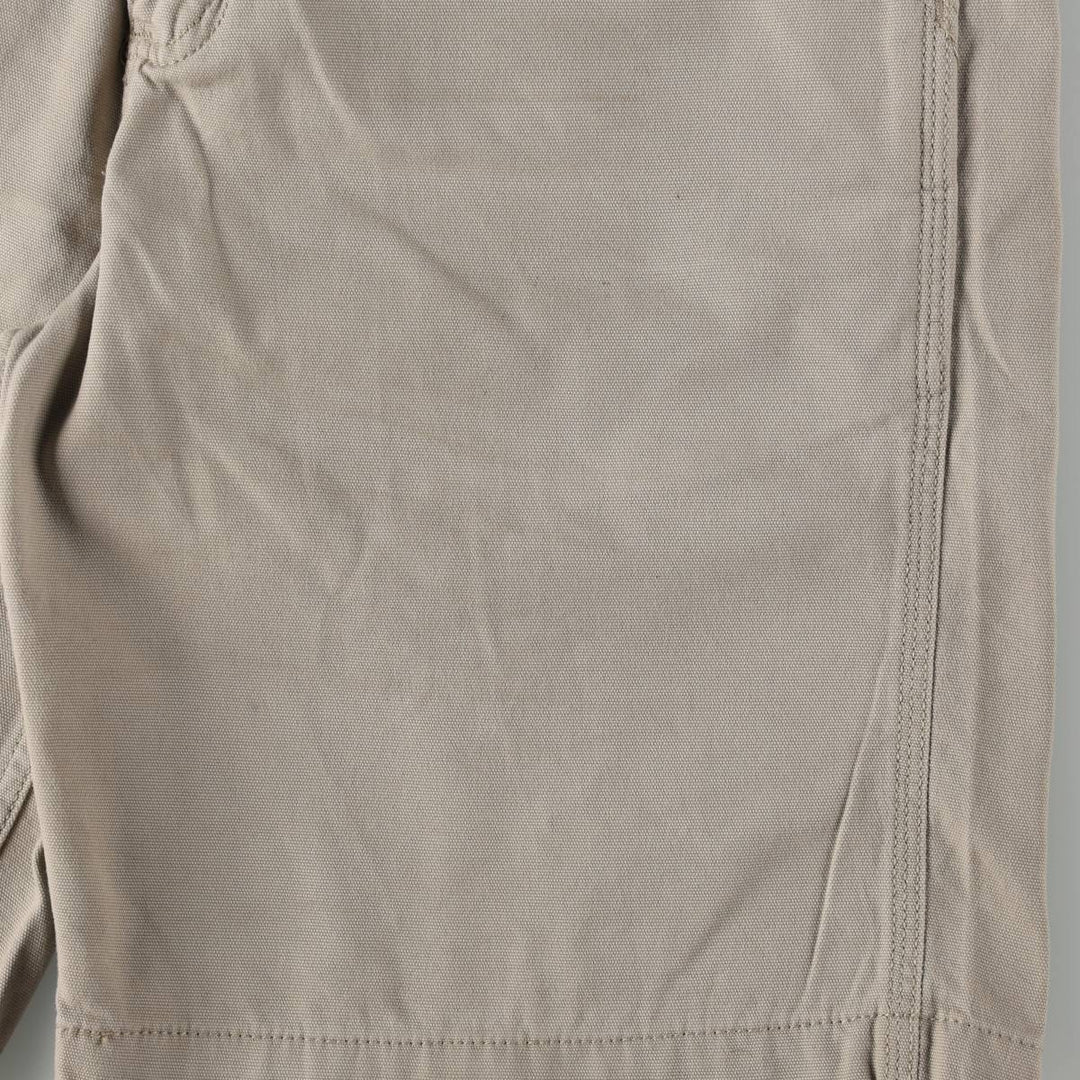 Carhartt Relaxed Fit Duck Canvas Work Shorts (Men's W31 equivalent) cotton Beige type Vintage Second Hand