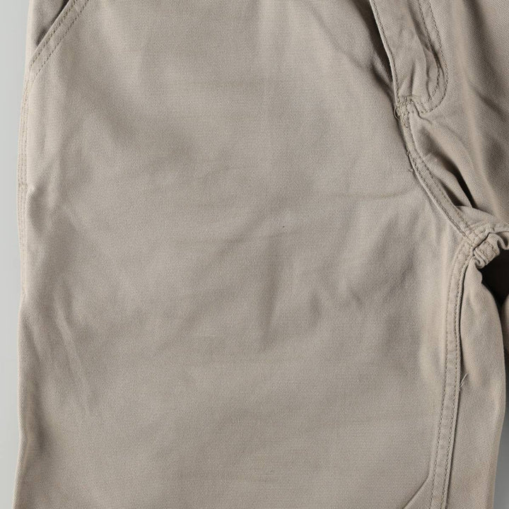 Carhartt Relaxed Fit Duck Canvas Work Shorts (Men's W31 equivalent) cotton Beige type Vintage Second Hand