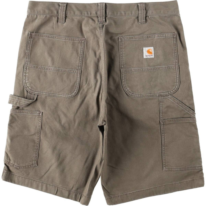 Carhartt Duck Painter Shorts, Shorts, Men's, W36 equivalent cotton Khaki type brown Vintage Second Hand
