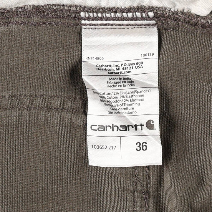 Carhartt Duck Painter Shorts, Shorts, Men's, W36 equivalent cotton Khaki type brown Vintage Second Hand