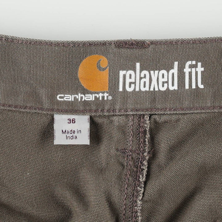 Carhartt Duck Painter Shorts, Shorts, Men's, W36 equivalent cotton Khaki type brown Vintage Second Hand