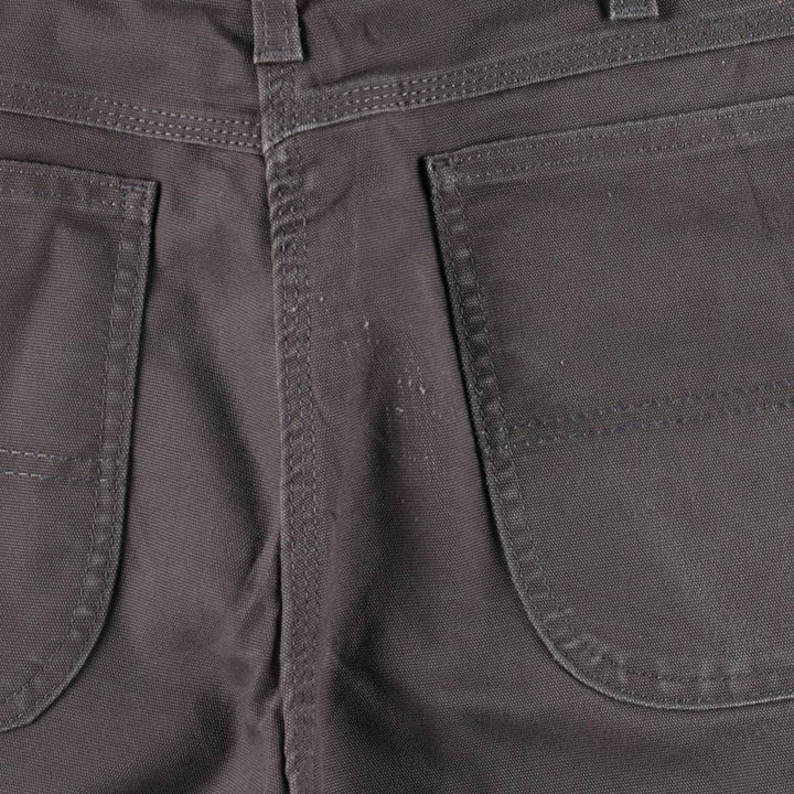 Dickies FLEX REGULAR Duck Canvas Painter Shorts (Men's W37 equivalent) cotton Charcoal Vintage Second Hand