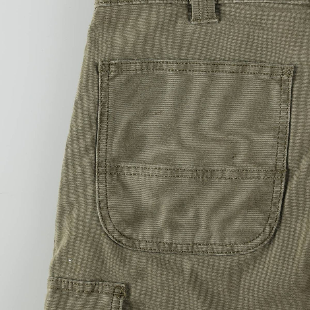 Carhartt Relaxed Fit Duck Cargo Shorts (Men's, equivalent to size W32) cotton Khaki type Vintage Second Hand