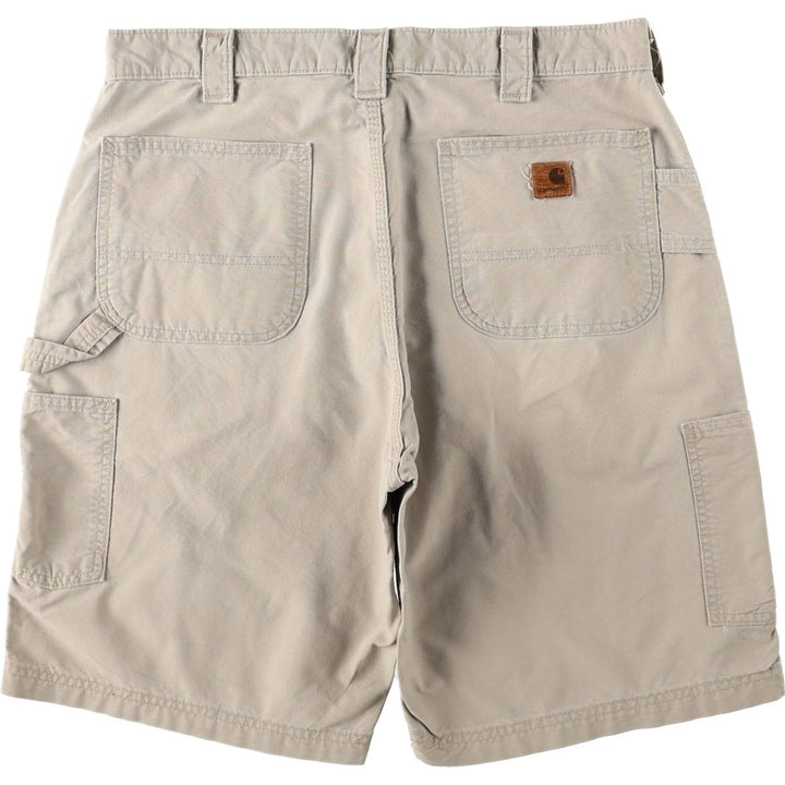 Carhartt Duck Painter Shorts, Men's, W36 equivalent cotton Beige type Vintage Second Hand