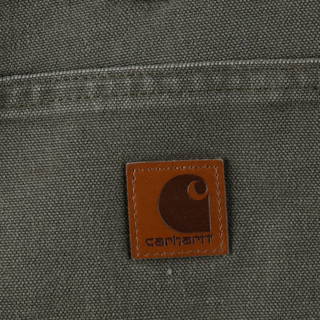 Carhartt ORIGINAL FIT Duck Painter Shorts, Shorts, Men's, W34 equivalent cotton Khaki type Vintage Second Hand