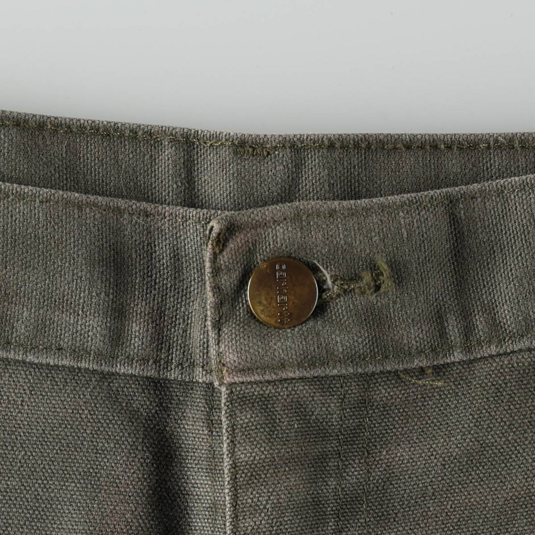 Carhartt ORIGINAL FIT Duck Painter Shorts, Shorts, Men's, W34 equivalent cotton Khaki type Vintage Second Hand
