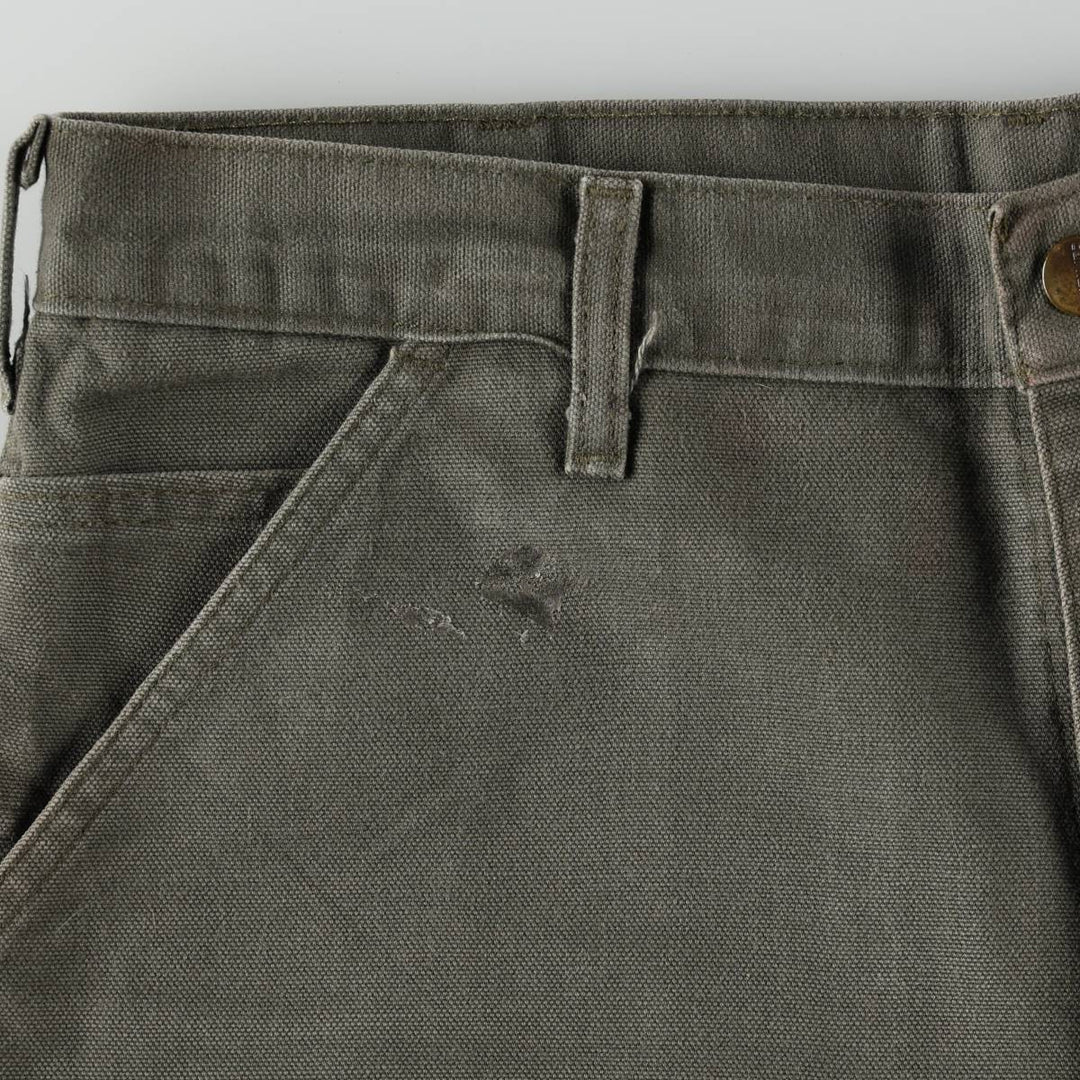 Carhartt ORIGINAL FIT Duck Painter Shorts, Shorts, Men's, W34 equivalent cotton Khaki type Vintage Second Hand