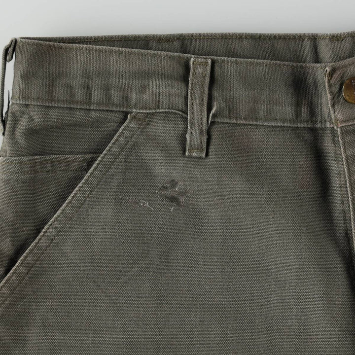 Carhartt ORIGINAL FIT Duck Painter Shorts, Shorts, Men's, W34 equivalent cotton Khaki type Vintage Second Hand
