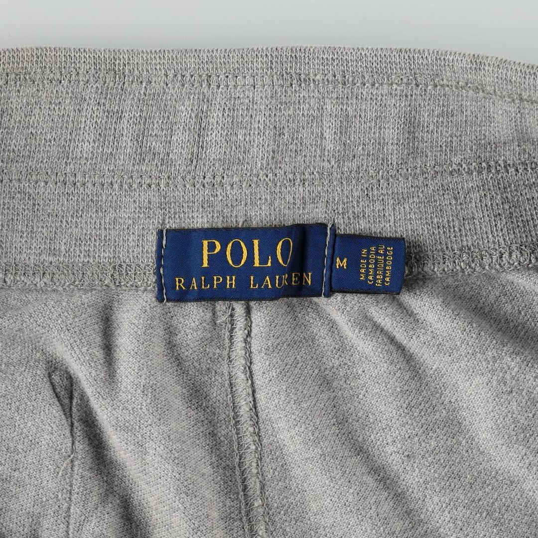 Ralph Lauren POLO RALPH LAUREN Big Pony Piqué Sweat Shorts (Men's Size M) cotton gray type Vintage Second Hand