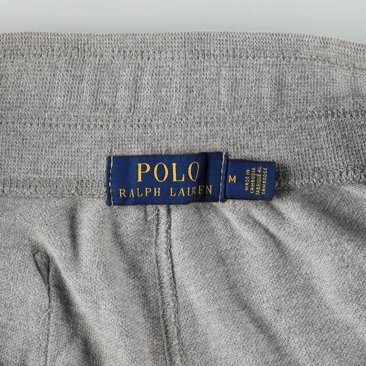 Ralph Lauren POLO RALPH LAUREN Big Pony Piqué Sweat Shorts (Men's Size M) cotton gray type Vintage Second Hand