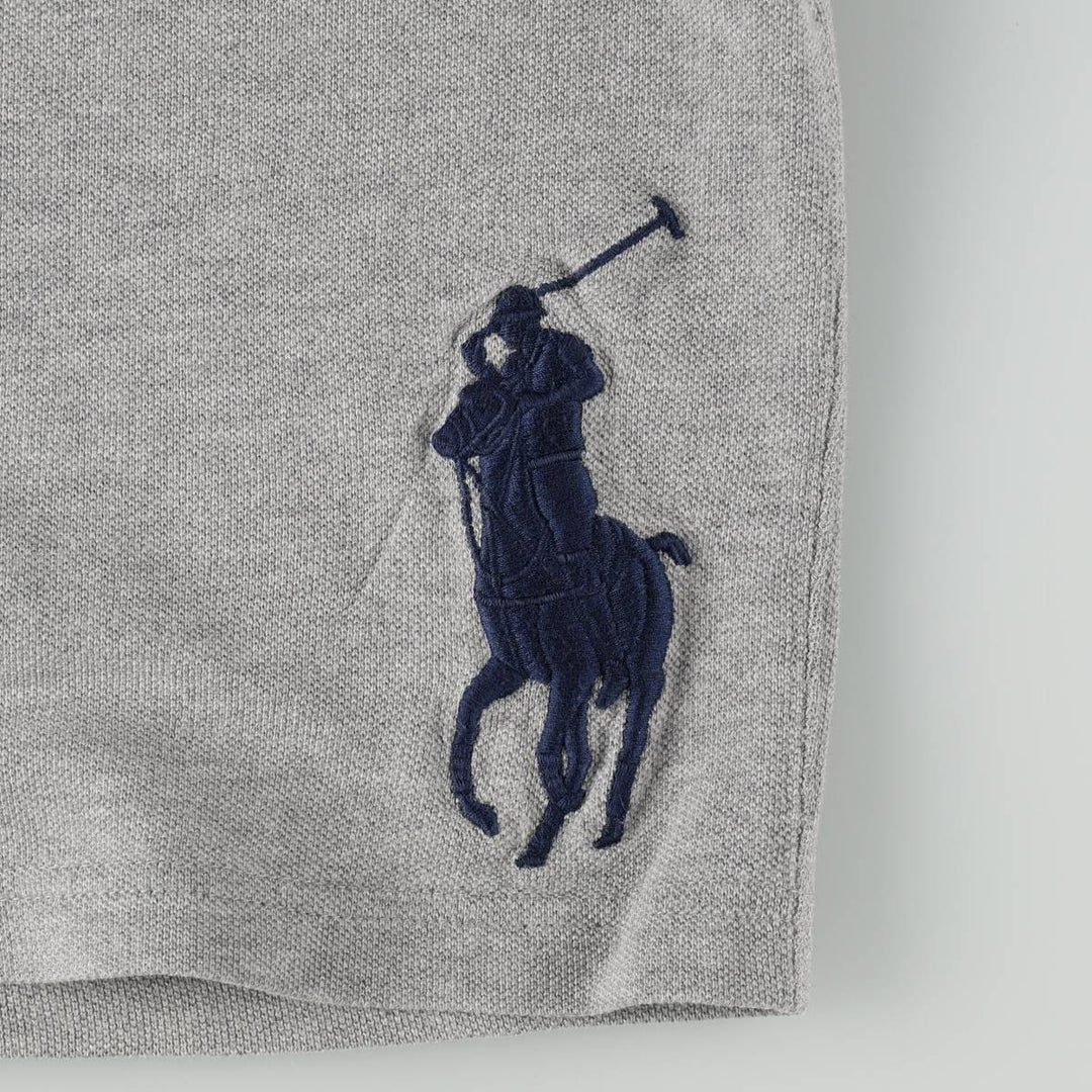 Ralph Lauren POLO RALPH LAUREN Big Pony Piqué Sweat Shorts (Men's Size M) cotton gray type Vintage Second Hand