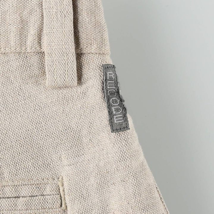 Dockers Record Two-Pleat Linen Shorts, Men's Size W33 (approx.) linen Beige type Vintage Second Hand