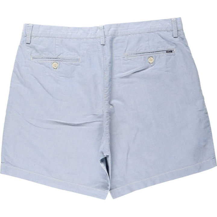Ralph Lauren POLO RALPH LAUREN CLASSIC FIT 6 Cotton Shorts (Men's size W37 equivalent) cotton Blue type light blue Vintage Second Hand